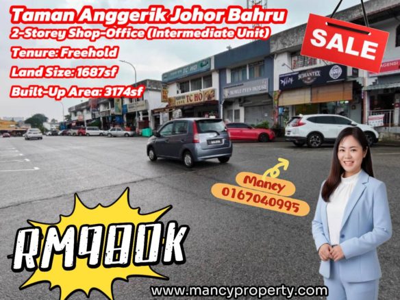 Taman Anggerik Double Storey Shoplot with Rental Income To Cover Installemnt