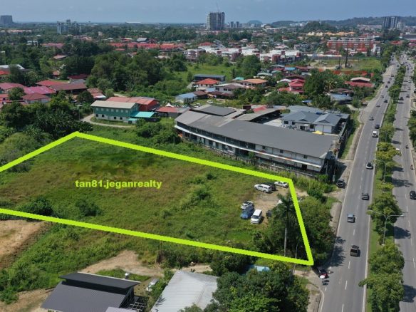 Penampang Hungab KK (Approved DP 11 storey Building) Vacant Commercial Land NT1.98acs (((FOR SALE)))