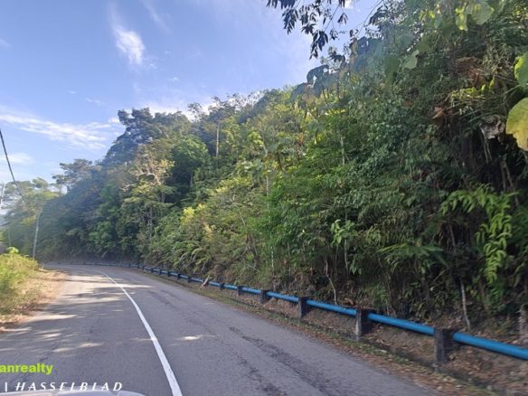 Tamparuli Topokon (Roadside) small hill  Land PL18.85acs .   ((( FOR SALE )))