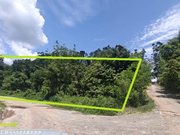 KK Inanam Pangasaan (Roadside) Vacant Small hill Land NT6.6acs  ((( FOR SALE )))