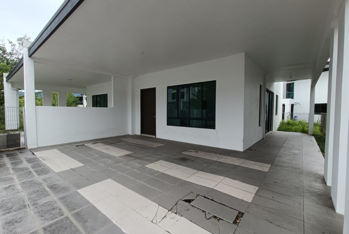 Semi-D Double Storey House Park Residence, Sugud Penampang for Sale