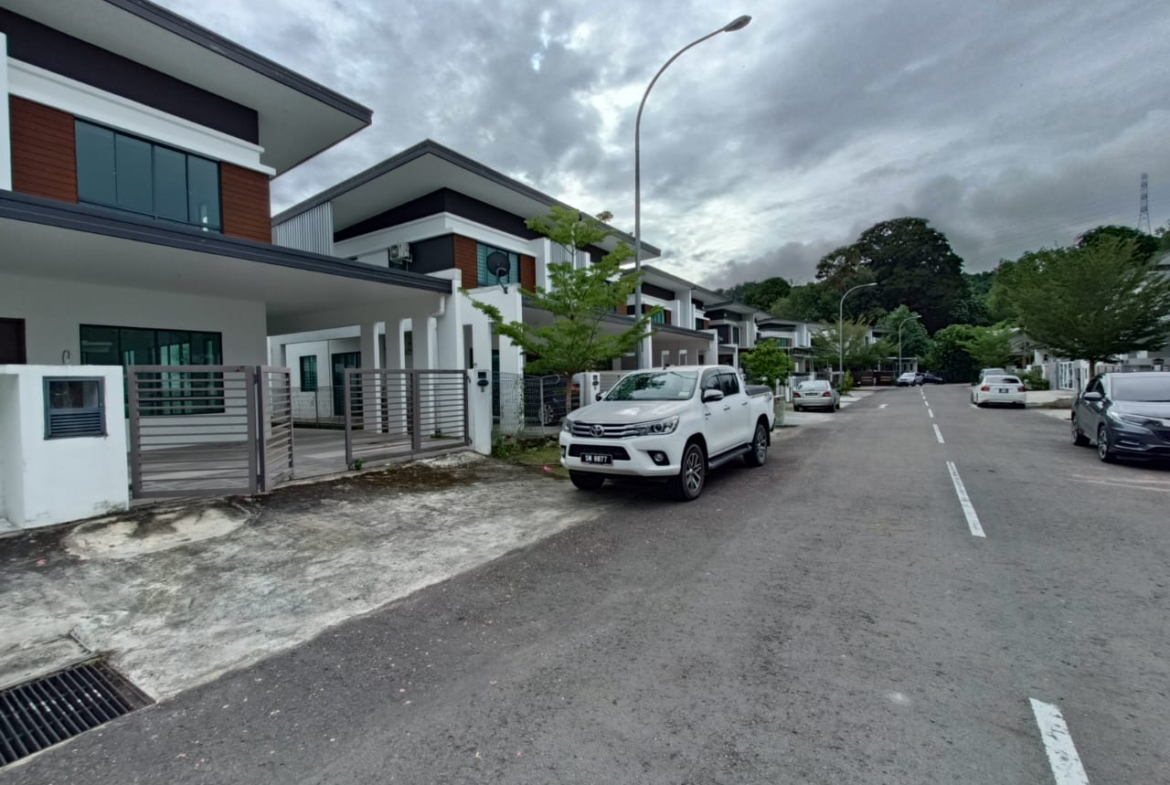 Semi-D Double Storey House Park Residence, Sugud Penampang for Sale