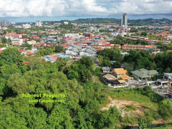 Penampang Hiburan (Corner) Vacant Bungalow Lot. CL 25,875 sq ft ((( FOR SALE )))