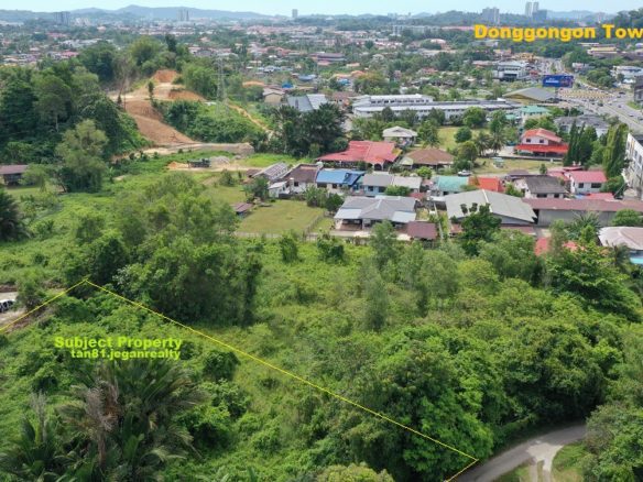 Penampang (Nearby Town) Vacant Land. NT0.53acs ((( FOR SALE )))