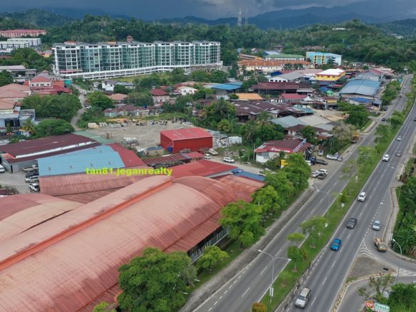 Penampang KK (Roadside) Industrial Land CL3.26acs