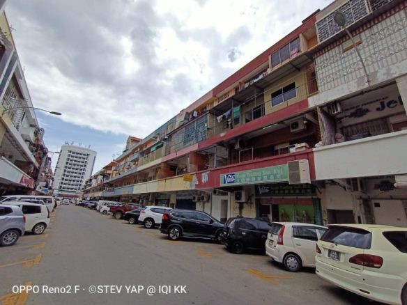 Kk City Segama Complex 4 Storey Shop Office For Sale