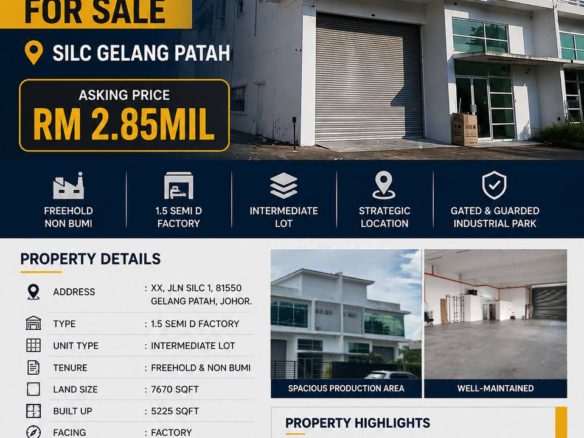 SILC Gelang Patah Light Industrial Factory